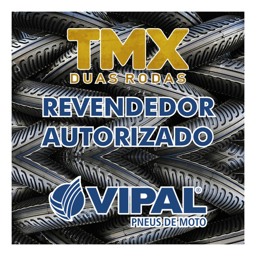 Kit Pneu 90/90-21 Dianteiro Vipal Tr300 +camara Mg21 Gulfair
