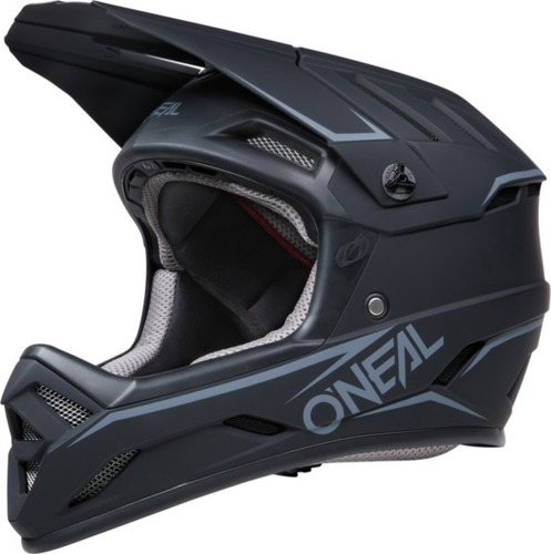 Casco Oneal Backflip Solid Negro Mate Para Ciclismo Downhill