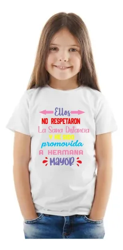 Playera hermana mayor new arrivals