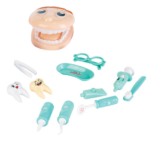Kit Dentista Infantil Educativo Fenix Brinquedo De Criança D