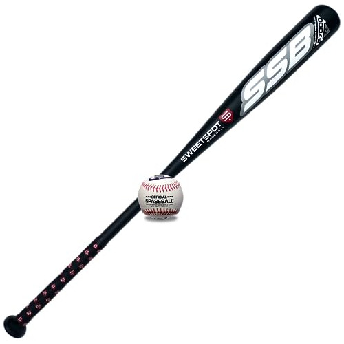 Sweetspot Senior 34 Tenido Plástico Bat Y Ball Combo Set Ten