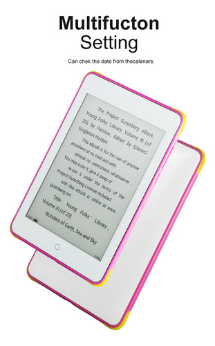 Lector De Libros Electrónicos S62, 6 Pantallas Fáciles De Us