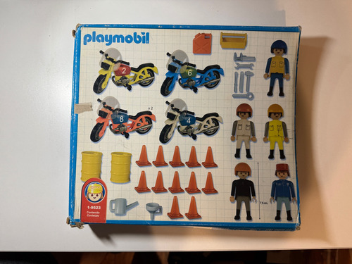Playmobil Sheriffs Office Importado Original Sin Uso Azul (Usado)