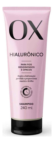 Shampoo Hialurônico 240ml - Ox