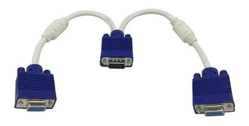 Imagen 1 de 1 de Splitter Divisor Vga A 2 Vga Hembra De 15 Pines