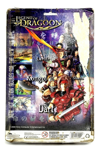 The Legend Of Dragoon Figura Shana 2000 Playstation 1