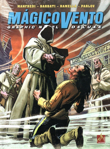 Magico Vento Graphic Novel Deluxe N° 08 - 204 Páginas Em Português - Editora Mythos - Formato 20 X 27 - Capa Dura - Bonellihq 8 Cx477 J23