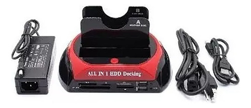 Hd All In 1 Hdd Docking Usb 2,0 3.0 Sata Backup Leitor