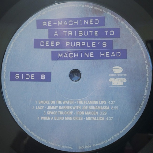 Imagen 6 de 6 de Vinilo Re-machined A Tribute To Deep Purple Nuevo/sellado