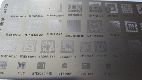 Stencil Reballing A425 Mt6235 6236/6252/6575/6582/6250/6572