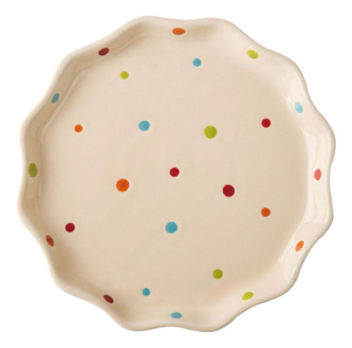 Vajilla Party Food Dot Plate