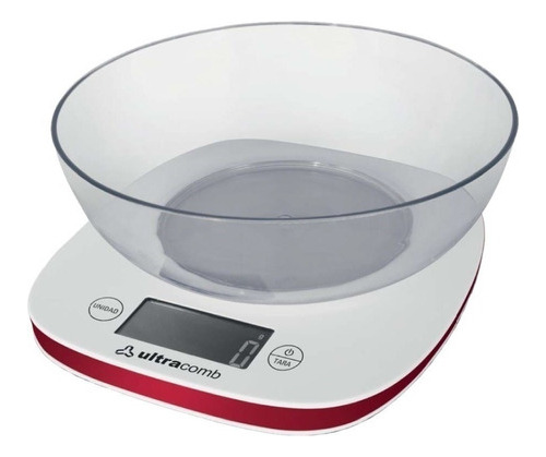 Balanza Digital Para Cocina Con Bowl 3 K Ultracomb Mm