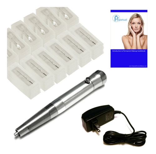 Kit Completo Dermografo Profesional Para Cejas, Labios, Dm01