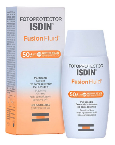 Fotoprotector Isdin Fusion Fluid Fps50 X 50ml