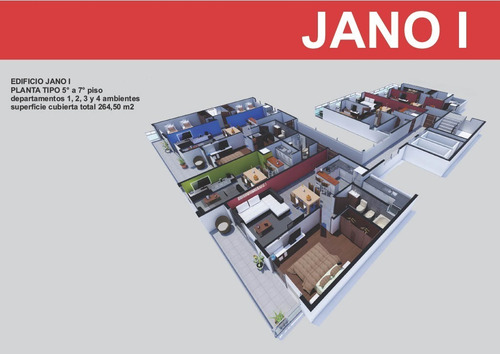 Imagen 5 de 7 de Departamento 4 Amb. Uf 23 , 28 Y 33 - A Estrenar - Edificio Jano I - Entrega Diciembre 2023