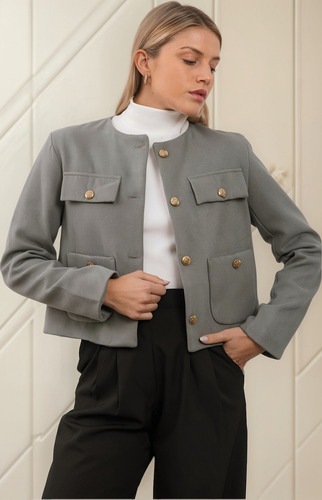 Campera Paño Rouge
