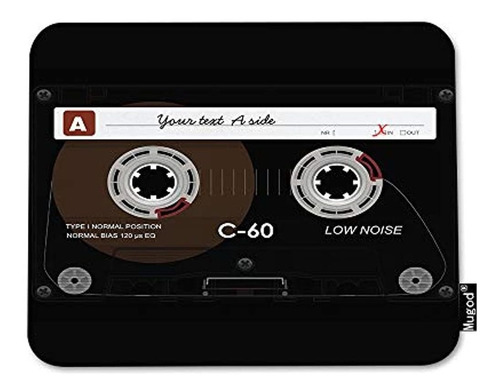 Mugod Retro Cassette De Audio Alfombrilla De Raton Reproduc