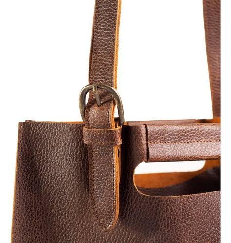 Bolsa Dama Bolsas Mujer Bolsa Tote Bag Julia Piel Yayas Color Café claro