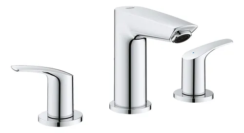 Para Lavabo Baño Ancho Cromado