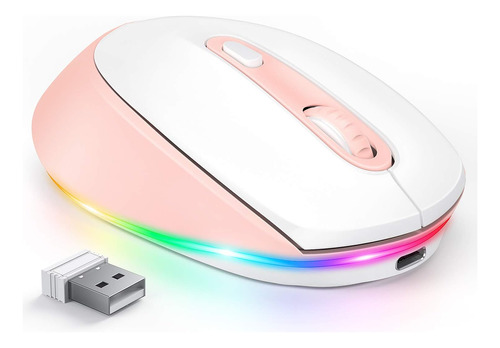 Mouse Seenda Wireless/rosado