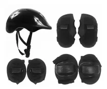Comprar Kit Proteção Infantil Patins Skate Bicicleta Rollers Preto
