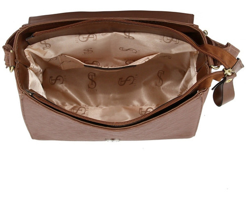Imagem 4 de 4 de Bolsa Feminina Lateral E Transversal Regulável Selten