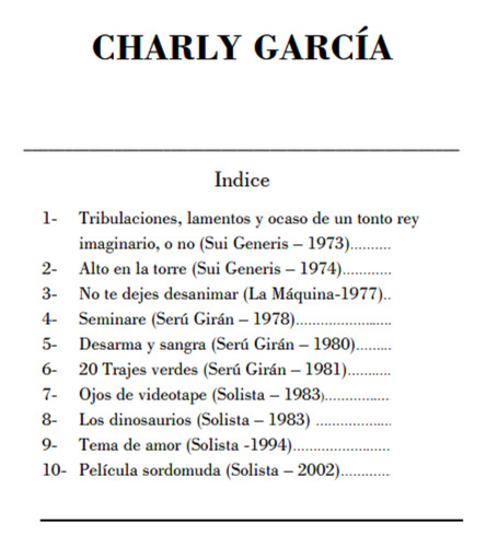 Charly García Para Piano 10 Partitura Serú Giran Sui Generis