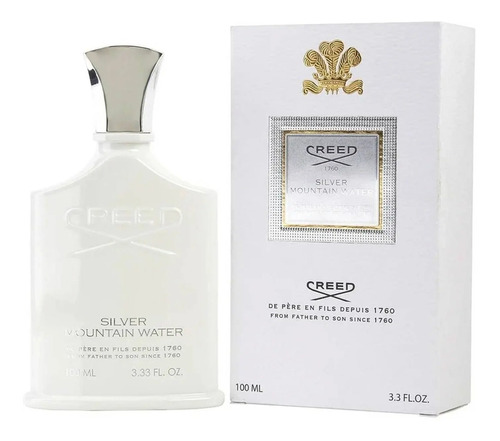 Perfume Creed Silver Mountain Water Edp 100ml Hombre-100%ori