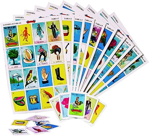 Lotería Mexicana 10 Tablas