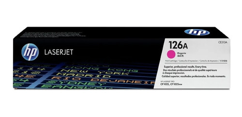 Toner Hp 126a Original Ce310a Ce311a Ce312a Ce313a Gtia +env