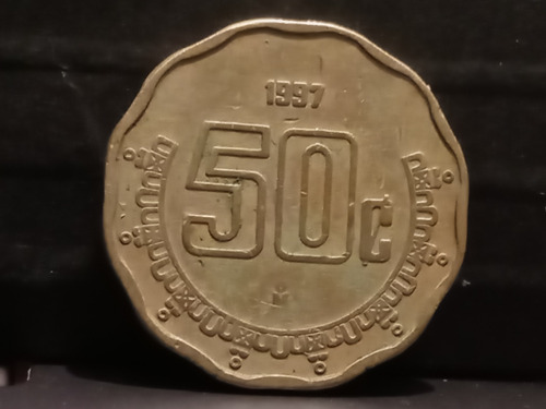 Moneda De 50 Centavos 1997