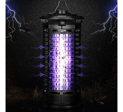 Imagen 3 de 8 de Kkmoon - Insecto Eléctrico Para Insectos, Mosquitos, Mosquit
