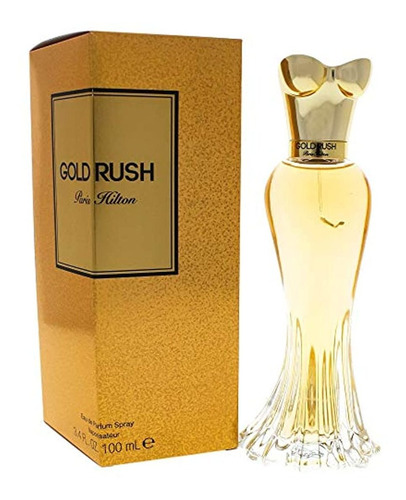 Paris Hilton Gold Rush Eau De Parfum Spray 3.4 Fl Oz