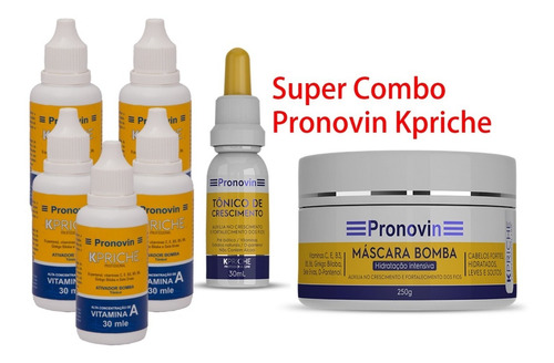 Super Combo Cresce Cabelo Pronovin Kpriche 