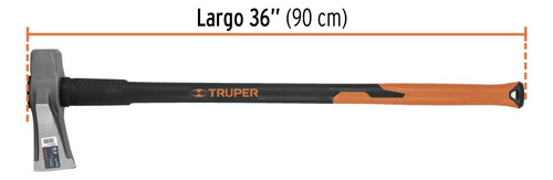 Hacha Para Rajar Madera 8 Lb, Mango Fibra De Vidrio - Truper