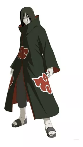 Kit Akatsuki Capa + Bandana + Anel Horochimaru Vila Oculta do Som Renegado  Anime Naruto