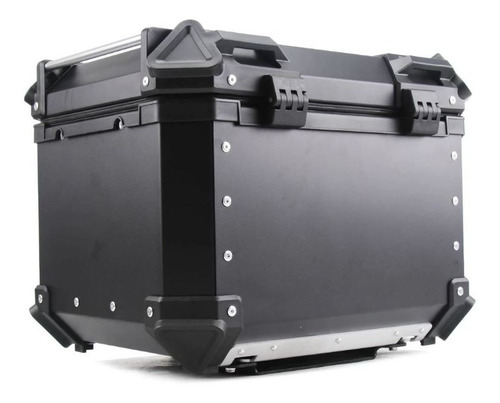 Imagen 3 de 8 de Maleta Top Case Aluminio Moto 45 L, Black X-series, Nuevo!
