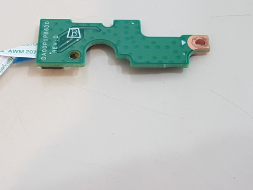 Placa Botão Power Button Para Note Hp Pavilion 14-bw012nr