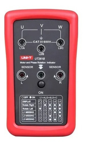 Secuencimetro De Fase Y Rotación De Motor Uni-t Ut261b