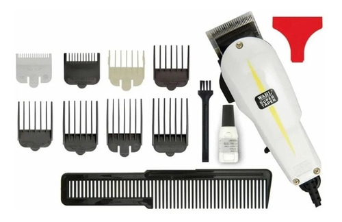 Cortadora de pelo Wahl Professional Super Taper blanca 220V