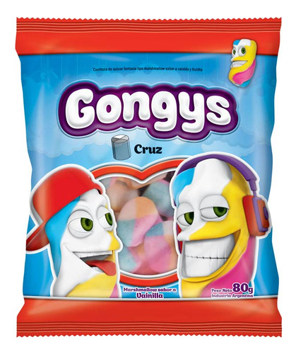 Malvavisco  Frutilla 200 Gr Gongys Pastillas