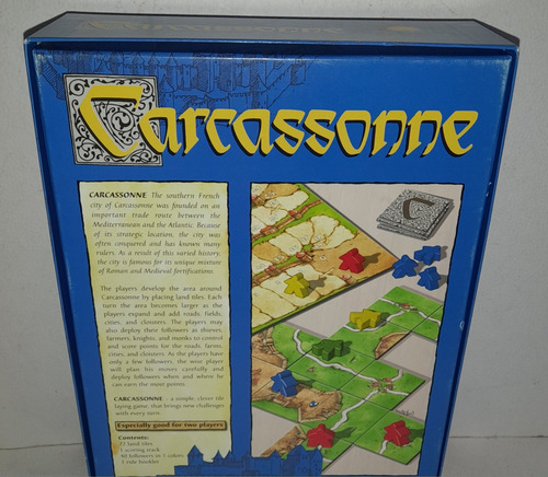 Carcassonne Juego De Mesa Rio Grande Games 2000 (Usado)