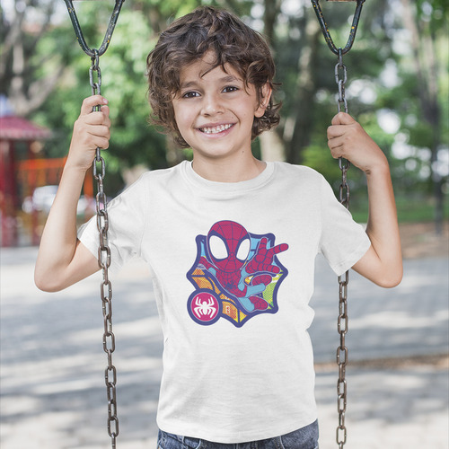 Marvel Playera Infantil Spidey Increibles Amigos Oficial