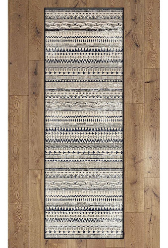 Alfombra Deerlux Boho Living Area Con Respaldo Antideslizant