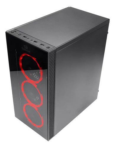 Gabinete Gamer Redragon Thunder Cracker C/3 Fans Rgb Gc-605