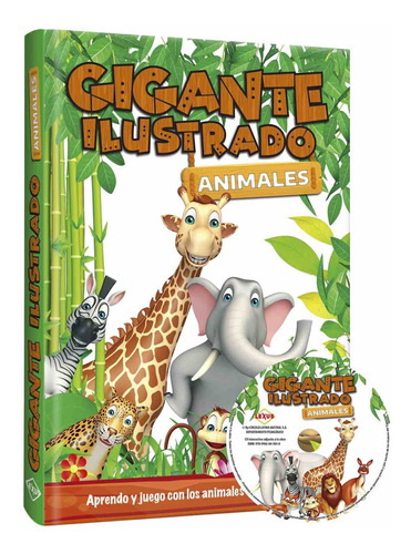 Gigante Ilustrado Animales + Cd / Lexus