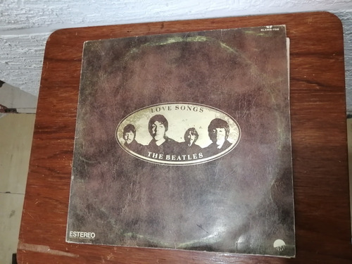 Disco Acetato Lp The Beatles Love Songs 