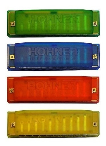 Armonica Hohner Blusera Multicolor Musicapilar