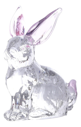 2 Figura De Conejo De Pascua, Escultura Elegante Para Rosa