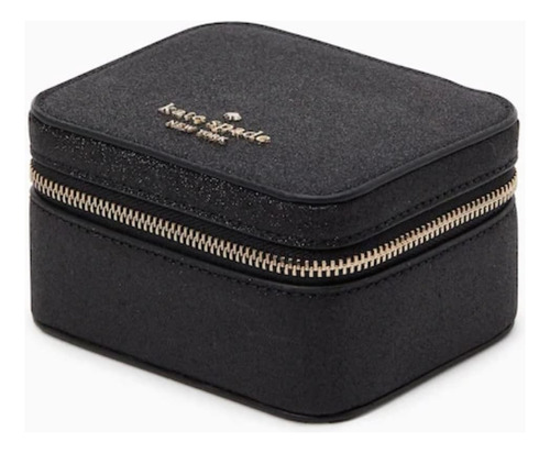 Kate Spade Tinsel Caja Joyero Glitter (negra)